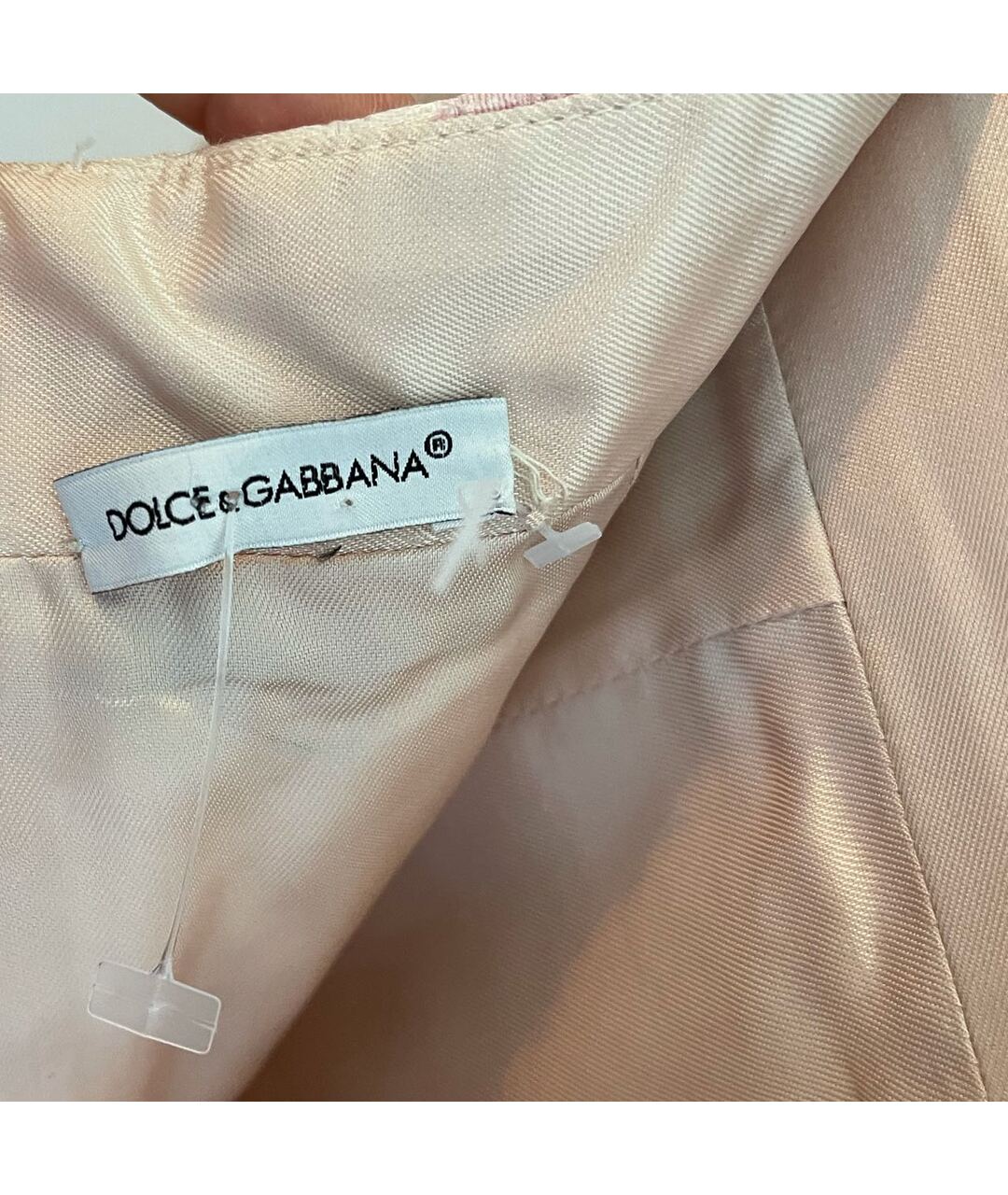 DOLCE&GABBANA Розовая юбка, фото 4