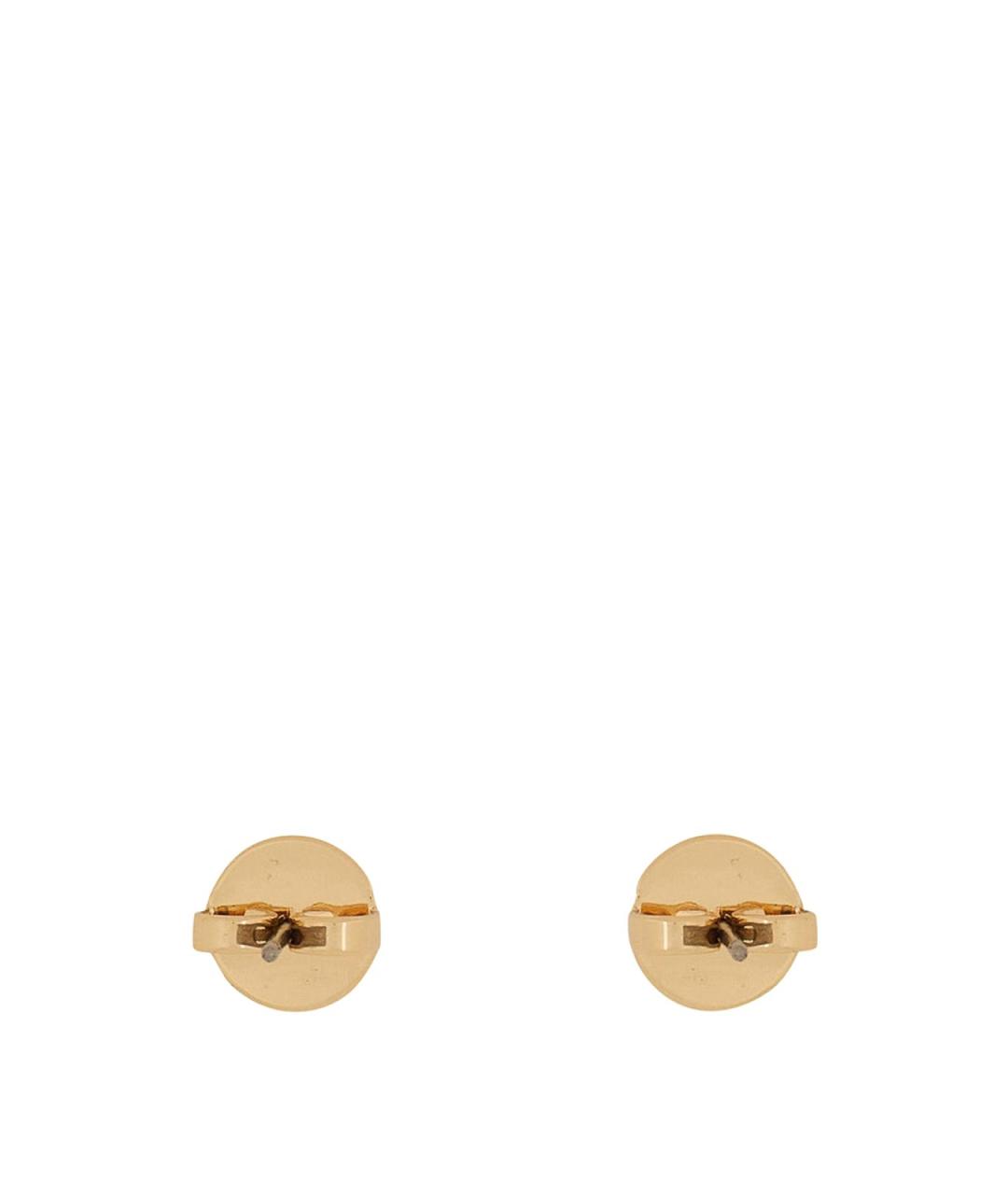TORY BURCH Белые металлические серьги, фото 2