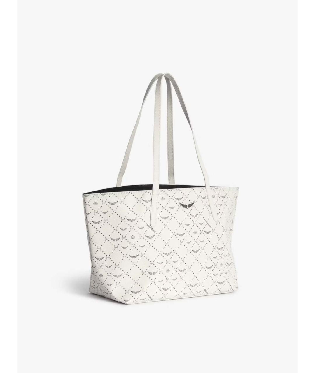 ZADIG & VOLTAIRE Белая сумка тоут, фото 4