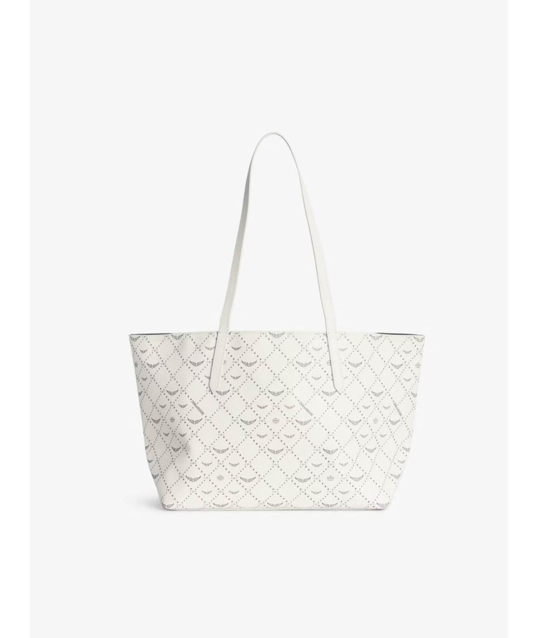 ZADIG & VOLTAIRE Белая сумка тоут, фото 2