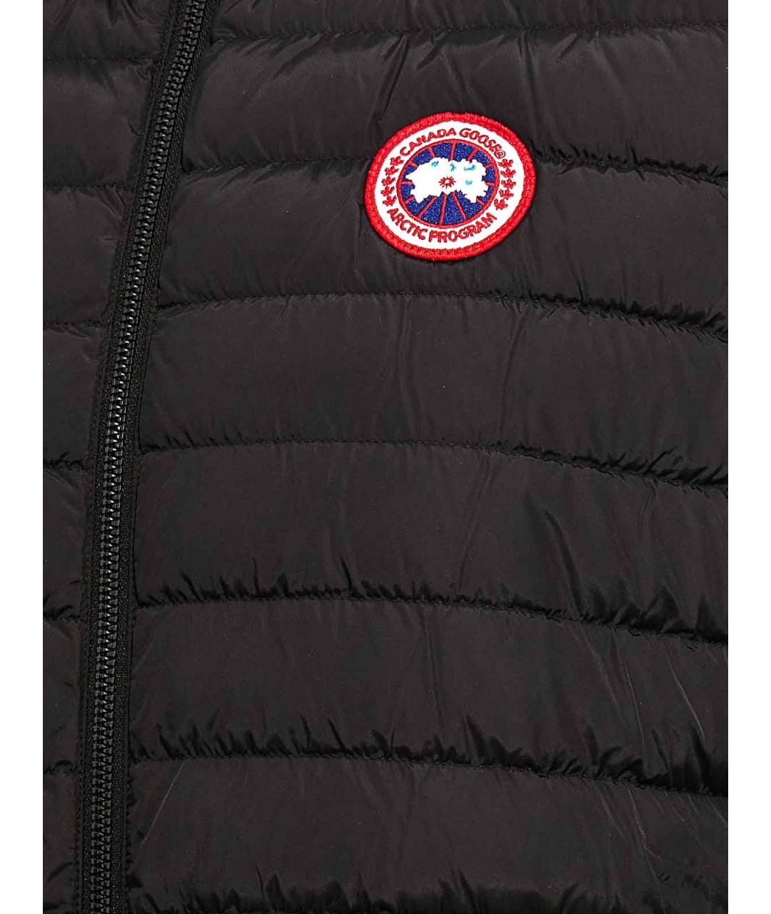 CANADA GOOSE Черная полиамидовая жилетка, фото 4