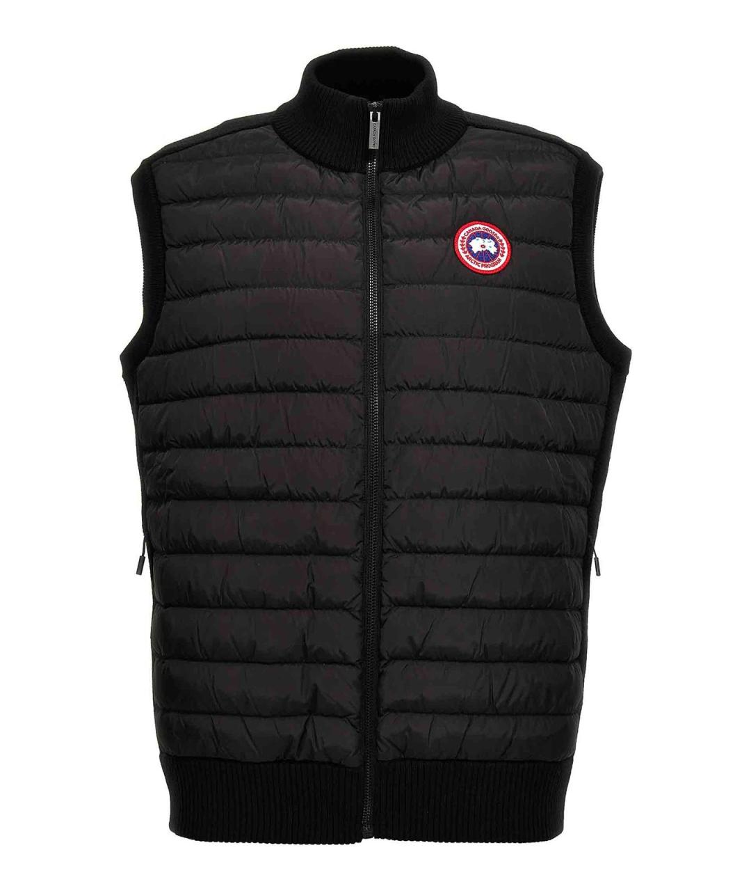 CANADA GOOSE Черная полиамидовая жилетка, фото 1