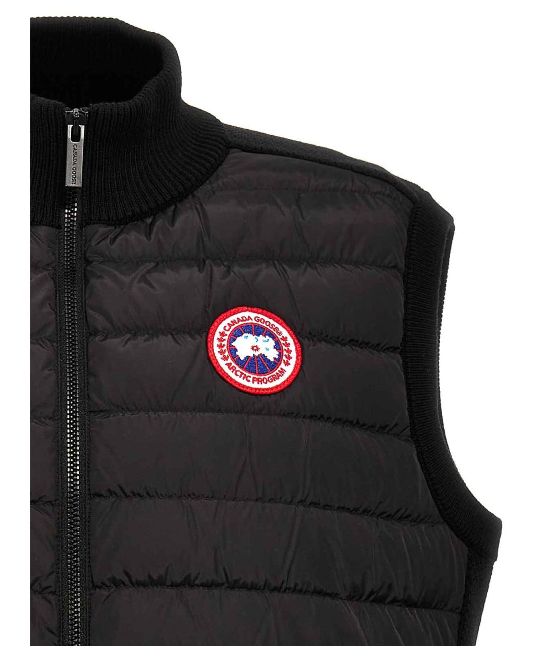 CANADA GOOSE Черная полиамидовая жилетка, фото 3