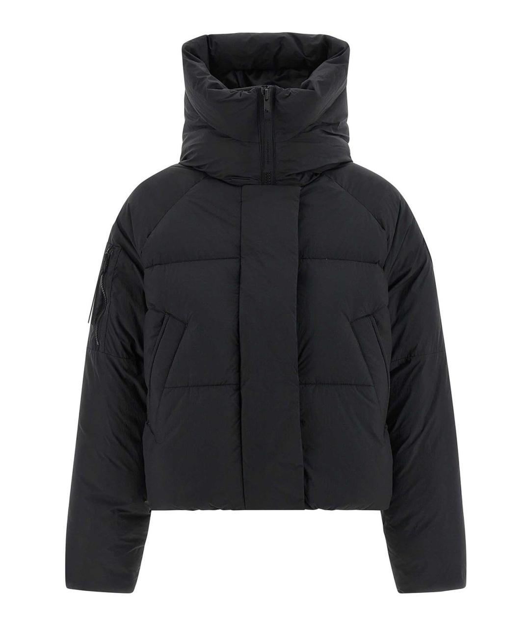 CANADA GOOSE Черная нейлоновая куртка, фото 1