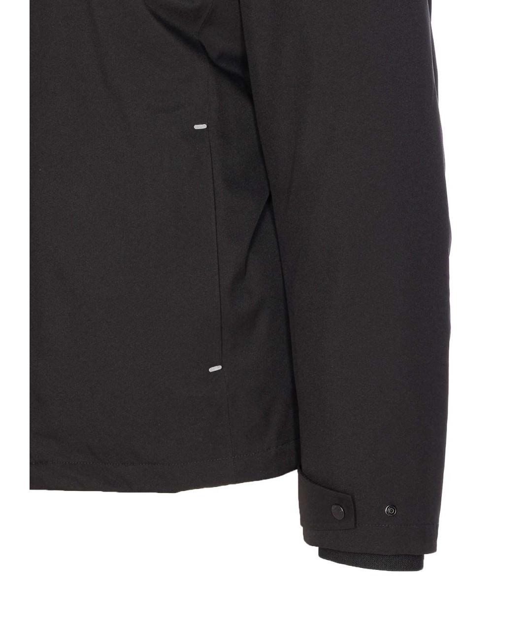 WOOLRICH Черная полиэстеровая куртка, фото 3