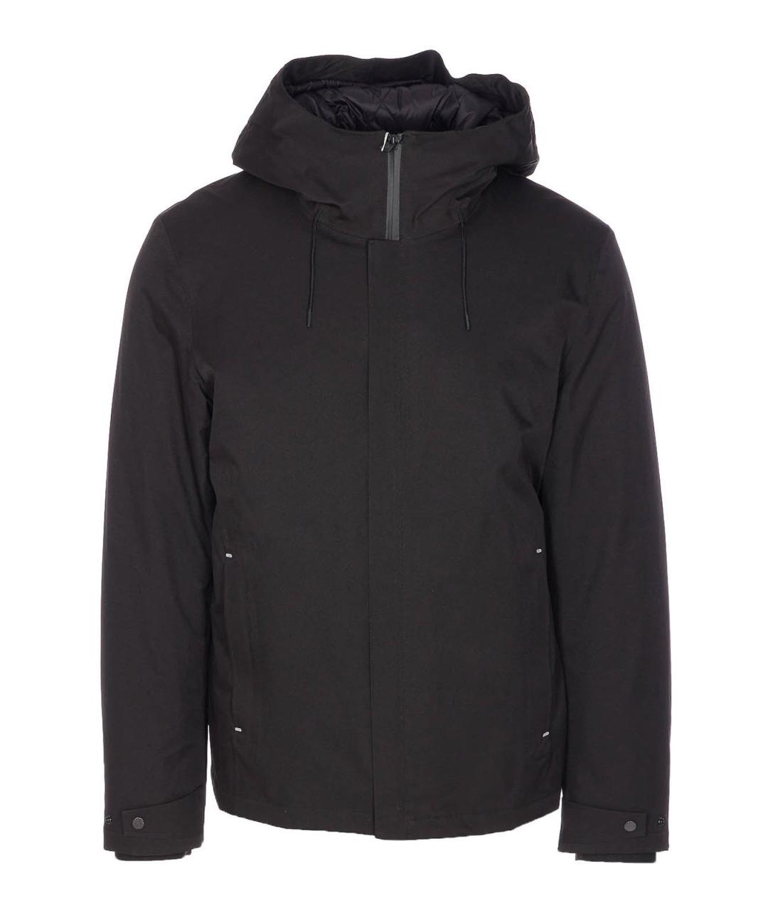 WOOLRICH Черная полиэстеровая куртка, фото 1