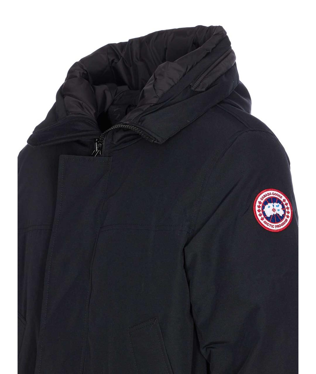CANADA GOOSE Черная полиэстеровая парка, фото 3