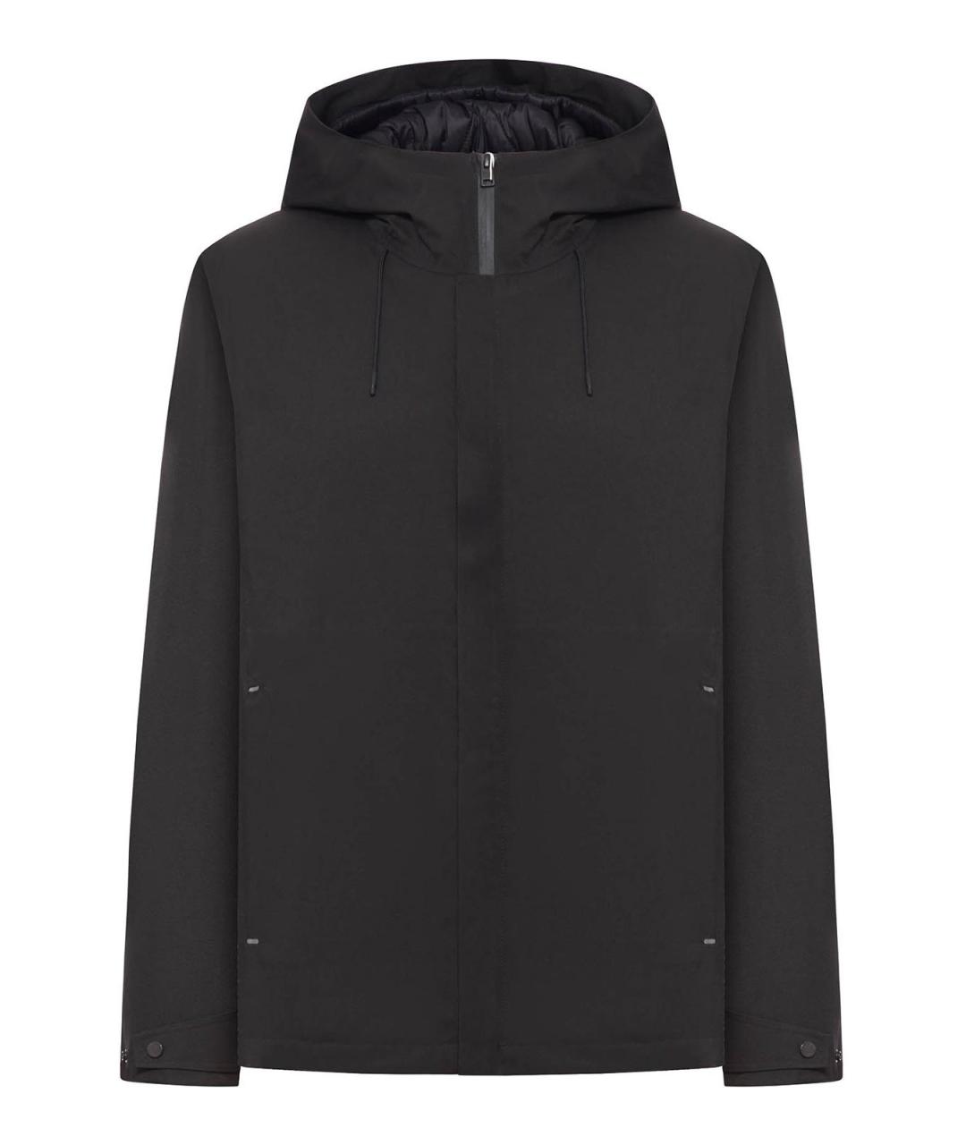 WOOLRICH Черная полиэстеровая куртка, фото 1