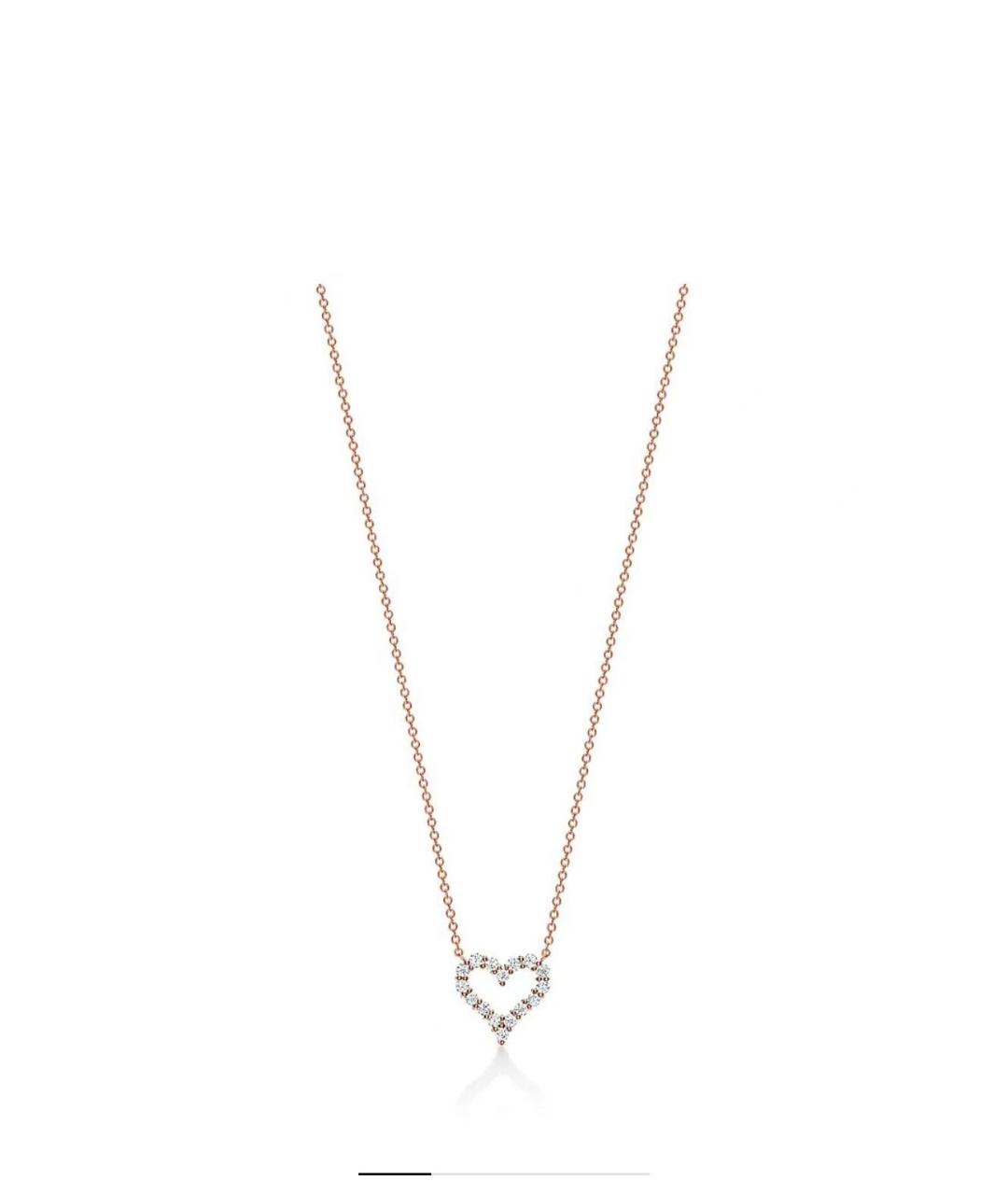 TIFFANY&CO Золотое колье из розового золота, фото 2