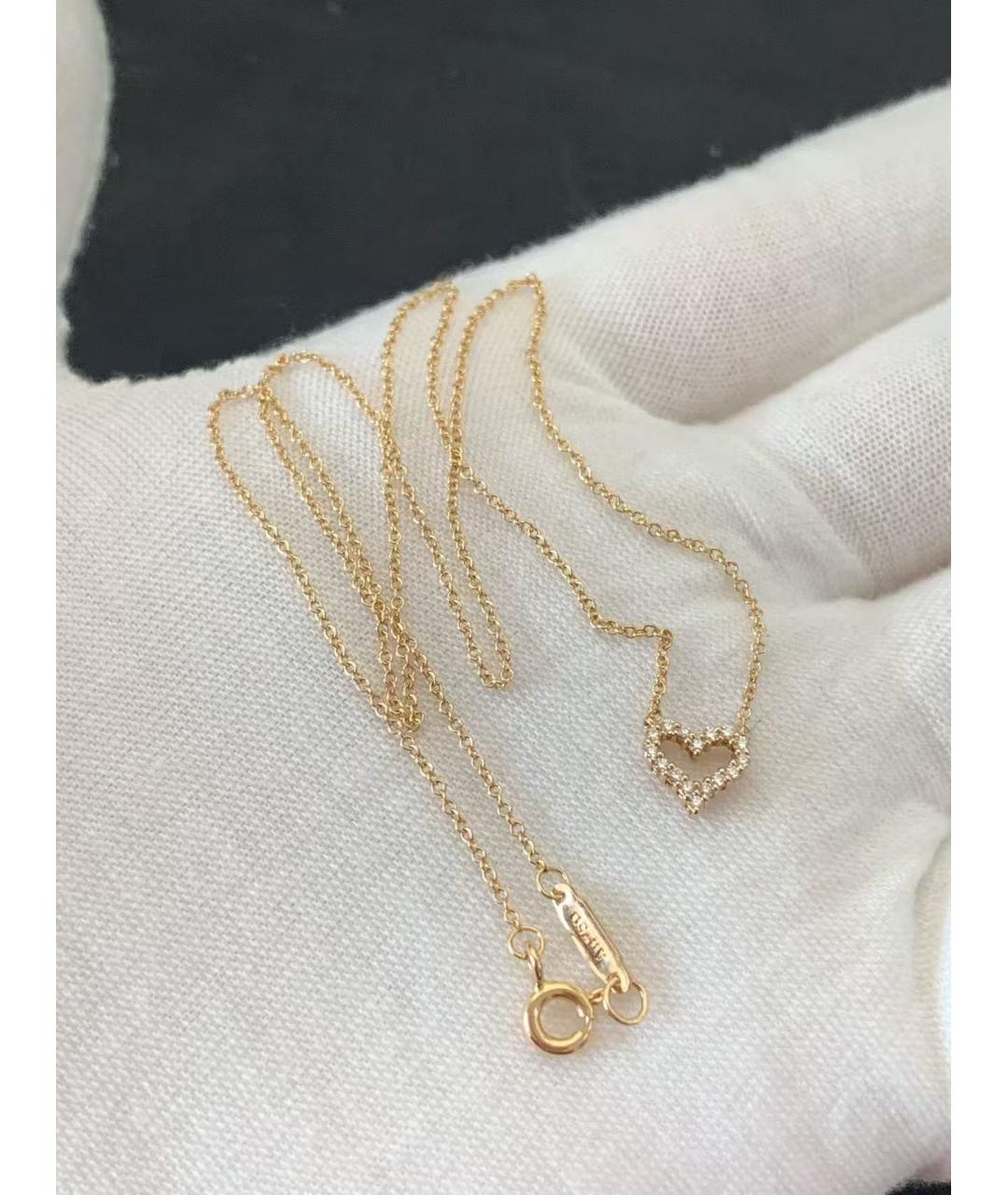 TIFFANY&CO Золотое колье из розового золота, фото 3
