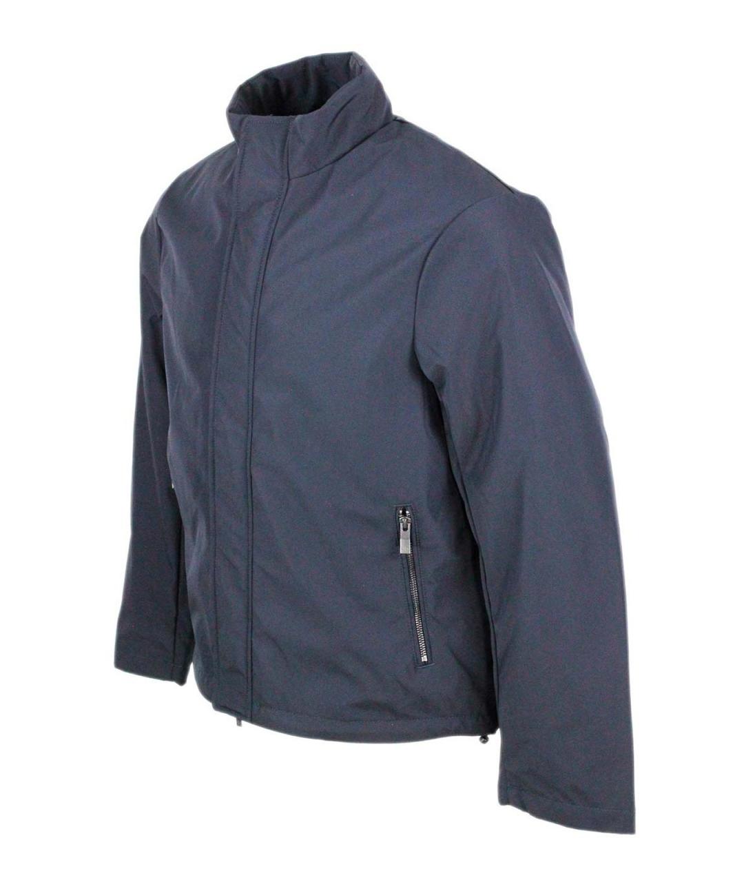 ARMANI EXCHANGE Синяя полиамидовая куртка, фото 2