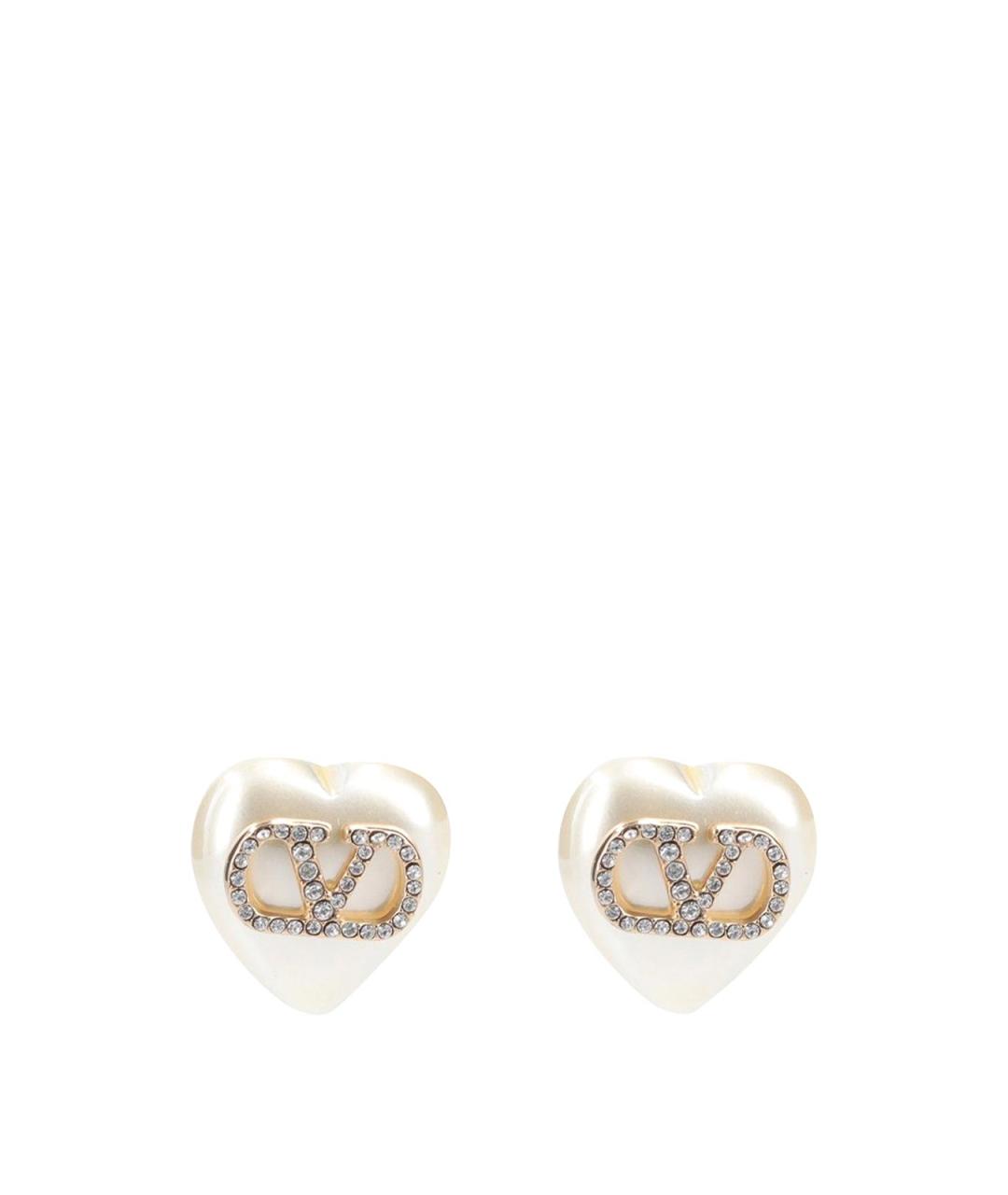 VALENTINO Белые жемчужные серьги, фото 1