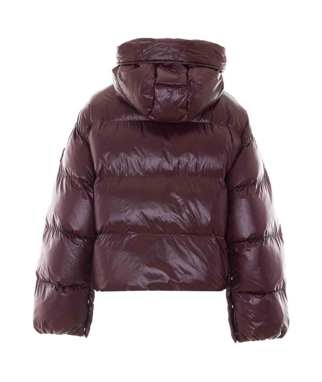 MULBERRY Бордовый пуховик, фото 2