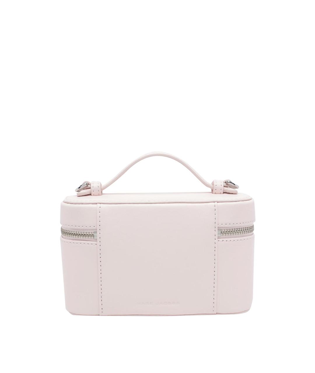 MARC JACOBS Розовая кожаная сумка с короткими ручками, фото 3