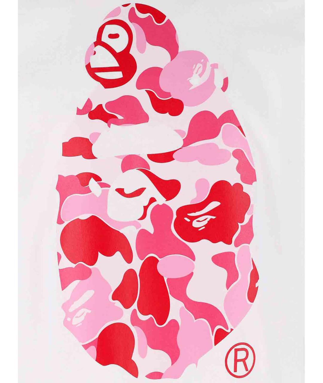 BAPE Белая хлопковая футболка, фото 2