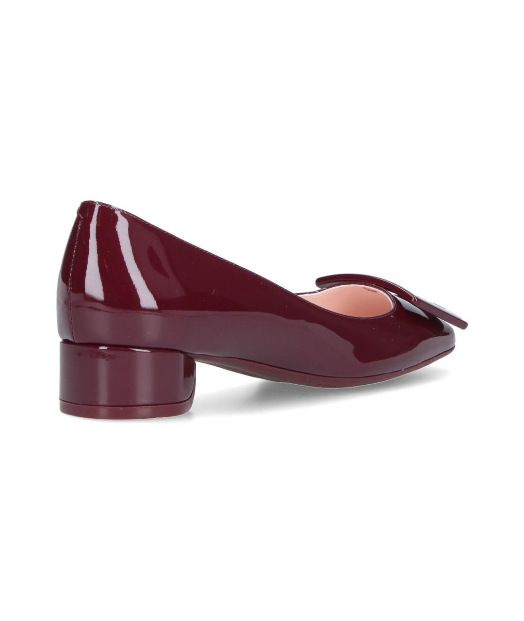 ROGER VIVIER Красные балетки из лакированной кожи, фото 4