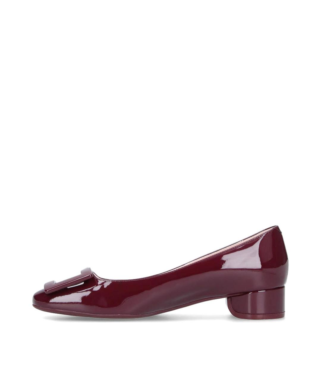 ROGER VIVIER Красные балетки из лакированной кожи, фото 3