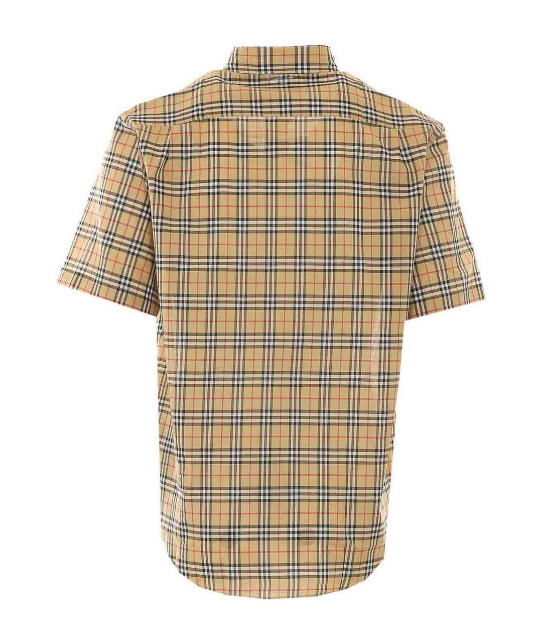 BURBERRY Бежевая кэжуал рубашка, фото 2