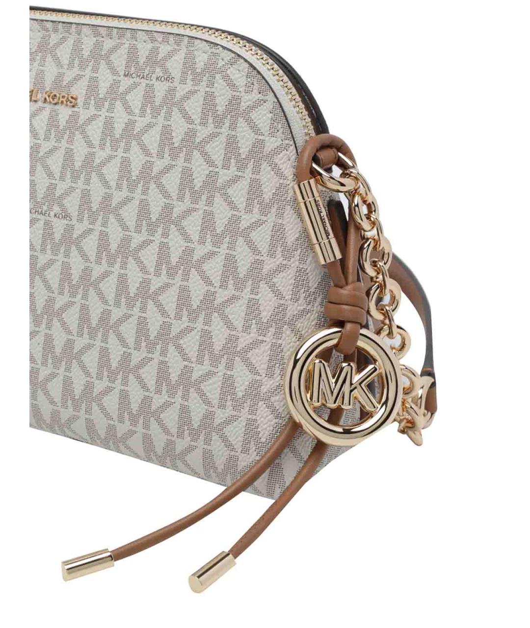 MICHAEL MICHAEL KORS Бежевая сумка через плечо, фото 4