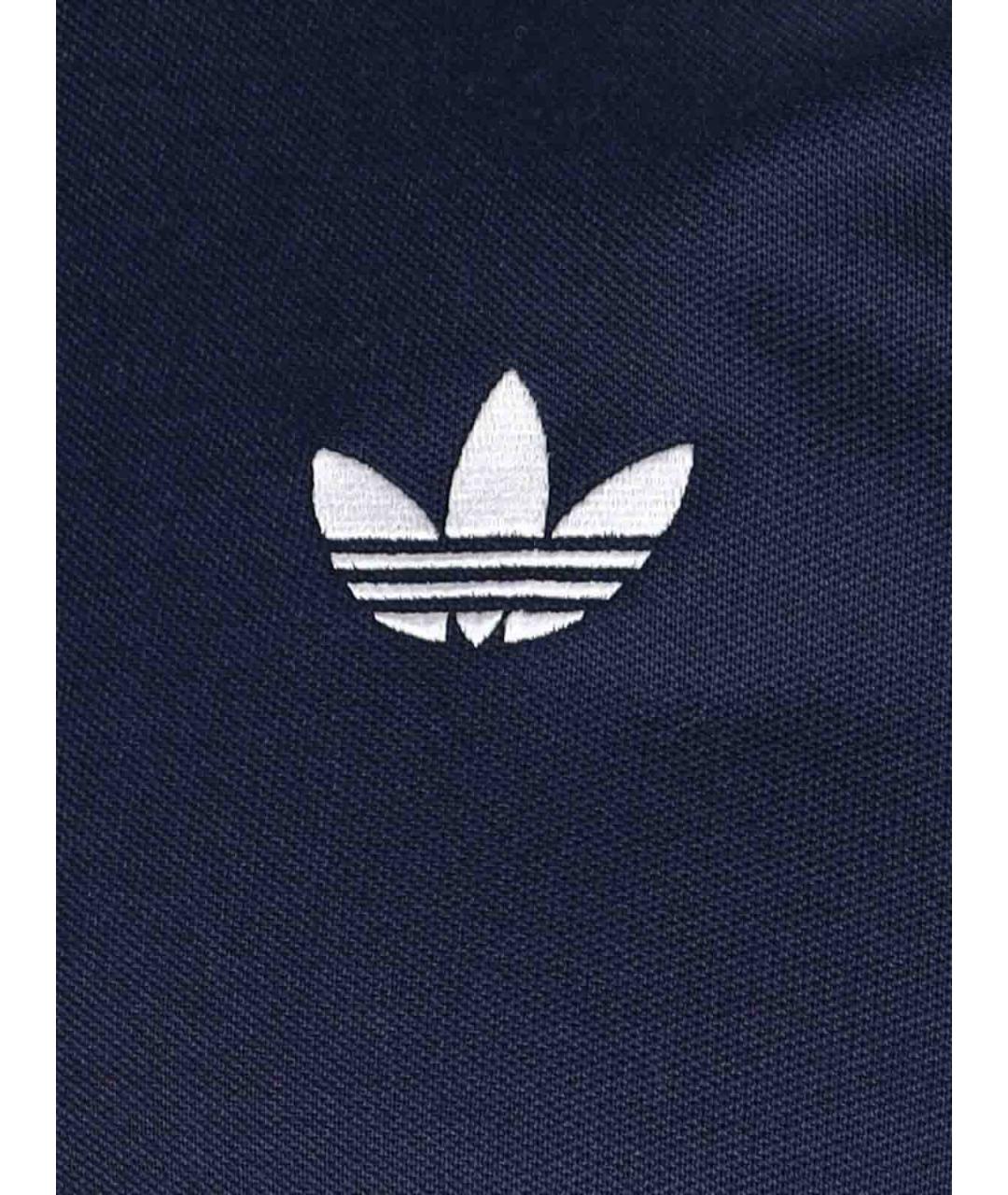 ADIDAS Синяя полиэстеровая спортивная куртка, фото 3