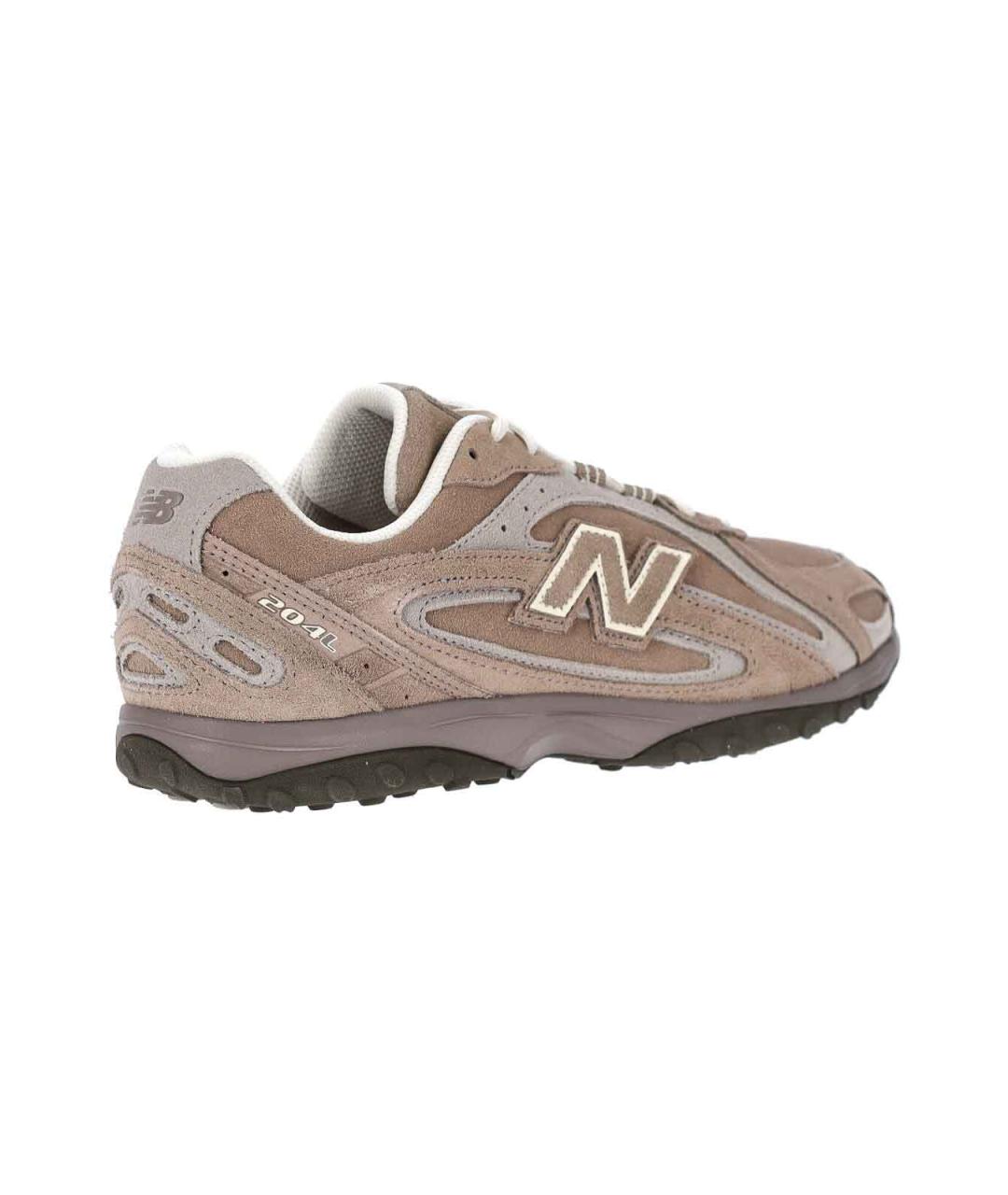 NEW BALANCE Коричневые замшевые кроссовки, фото 4