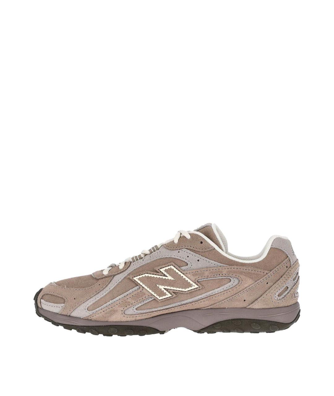 NEW BALANCE Коричневые замшевые кроссовки, фото 3