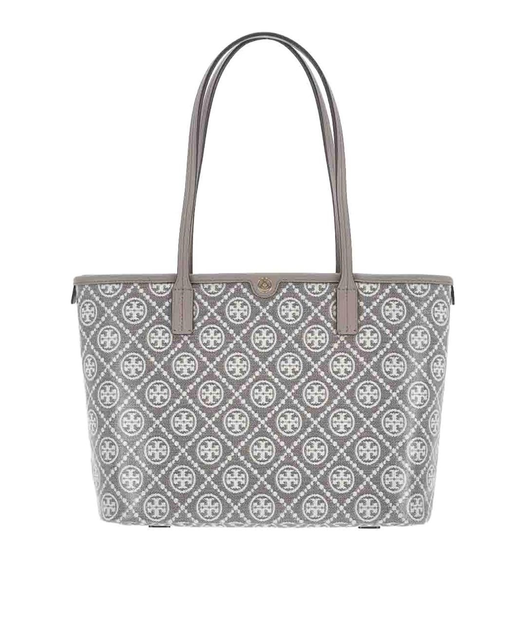 TORY BURCH Серая сумка тоут, фото 1