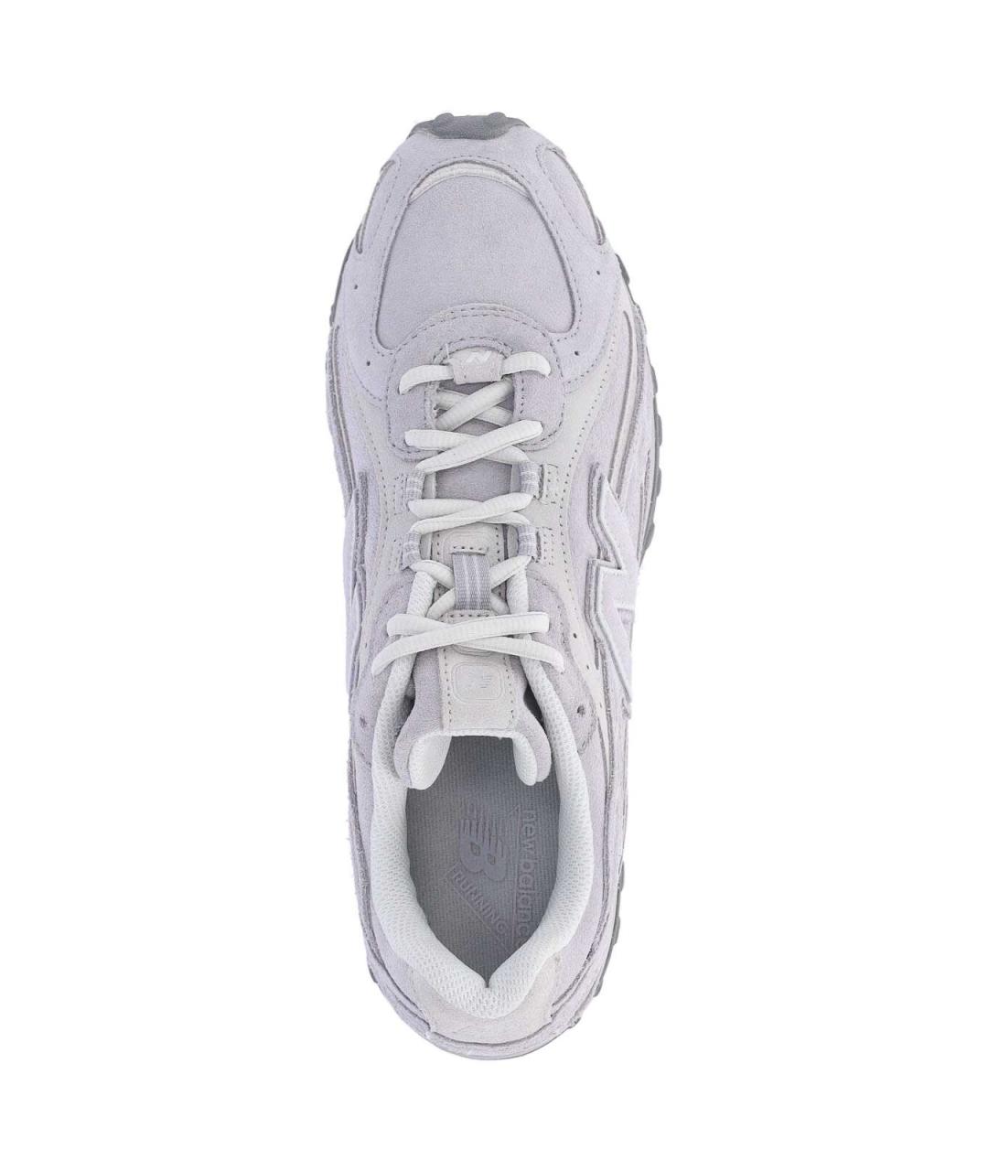 NEW BALANCE Серые замшевые кроссовки, фото 5