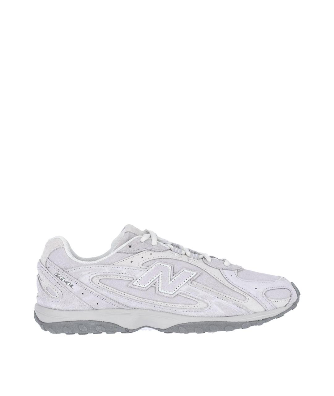 NEW BALANCE Серые замшевые кроссовки, фото 1