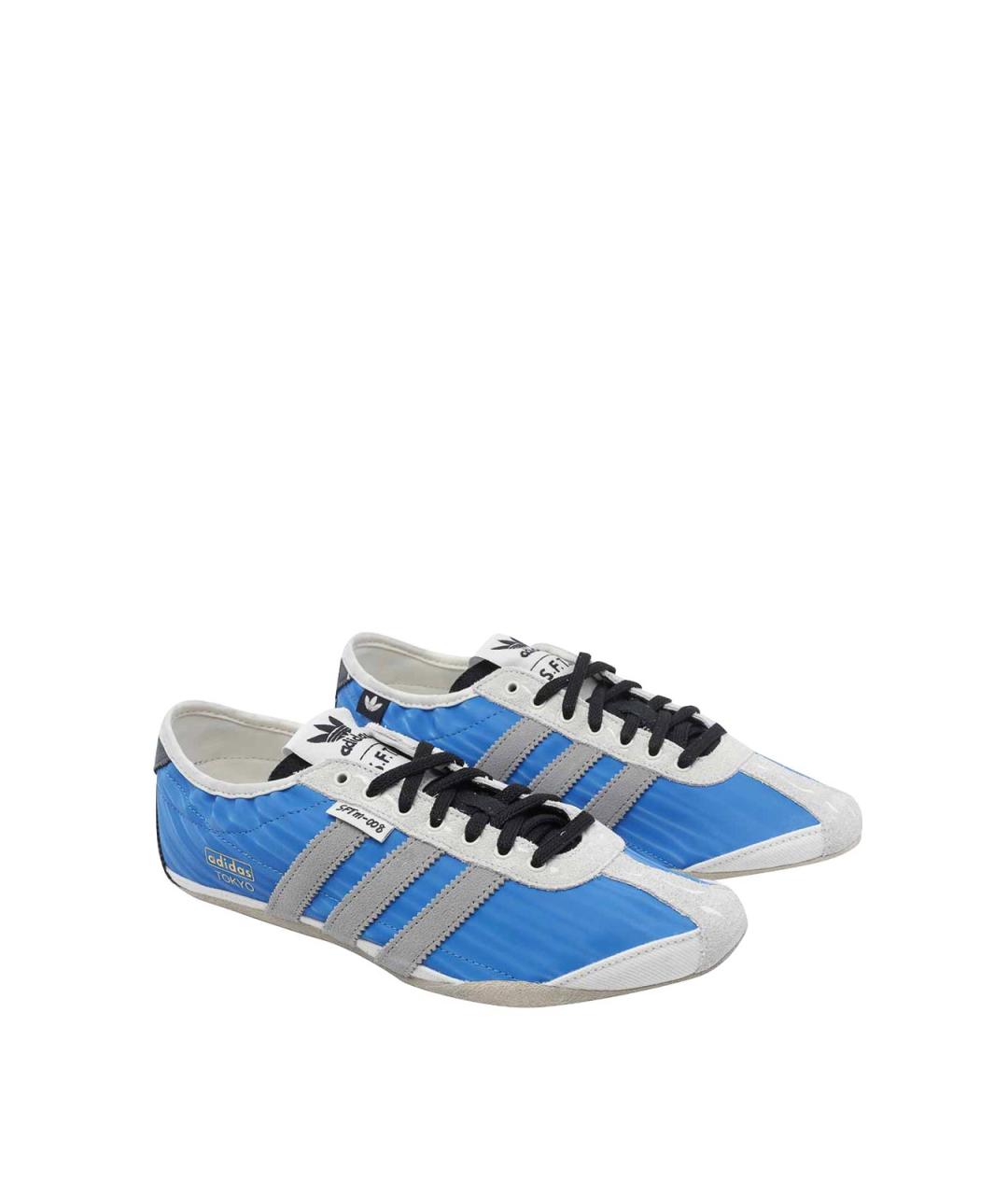 ADIDAS Синие низкие кроссовки / кеды, фото 2