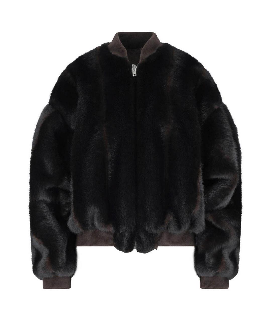 MM6 MAISON MARGIELA Коричневая полиэстеровая куртка, фото 1