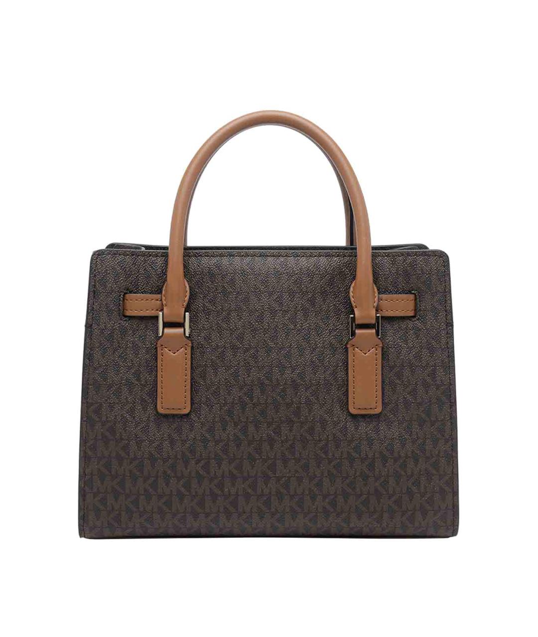 MICHAEL MICHAEL KORS Коричневая сумка с короткими ручками, фото 3