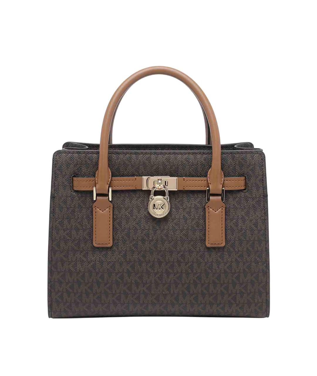 MICHAEL MICHAEL KORS Коричневая сумка с короткими ручками, фото 1