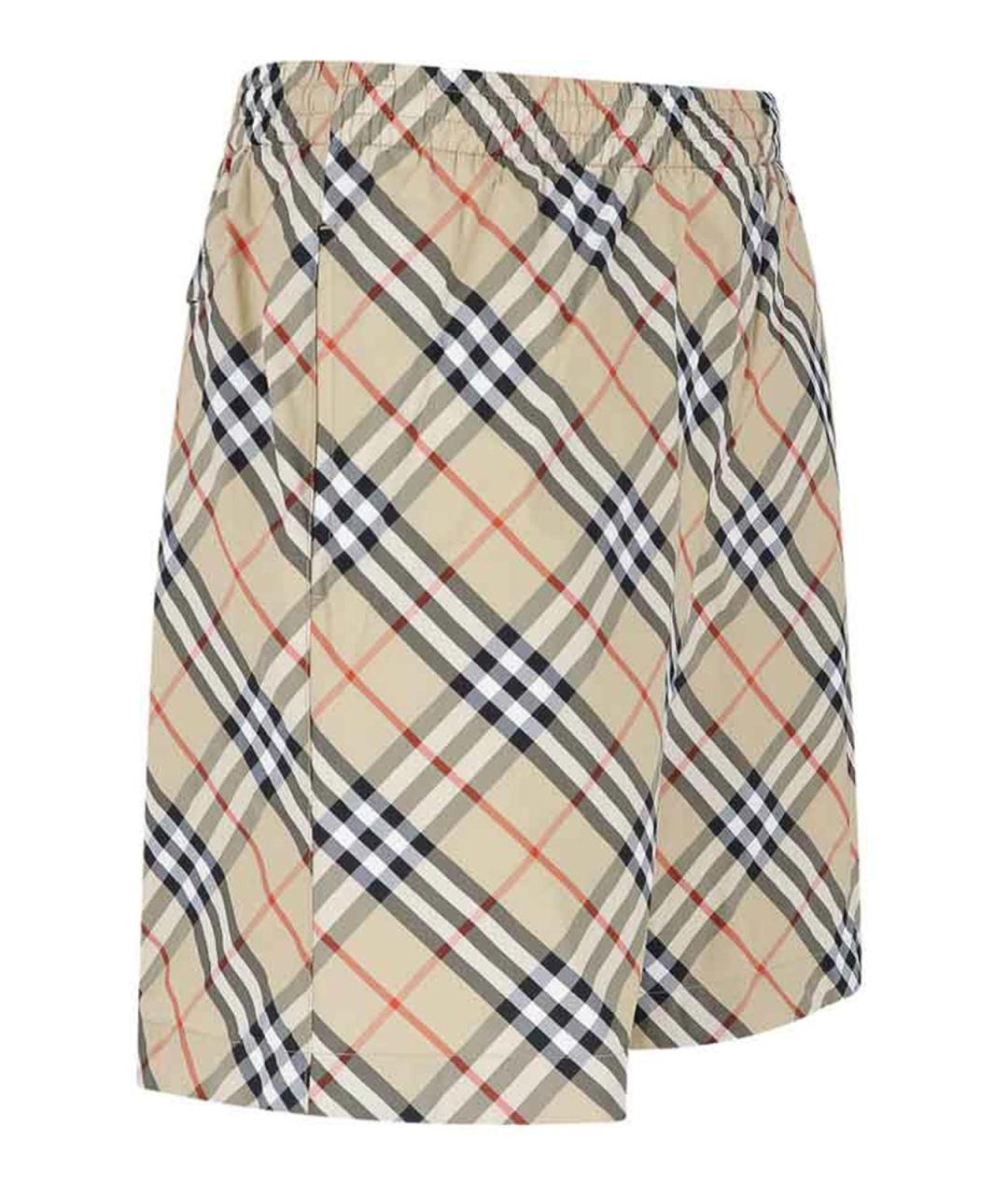 BURBERRY Бежевые полиамидовые плавки, фото 3
