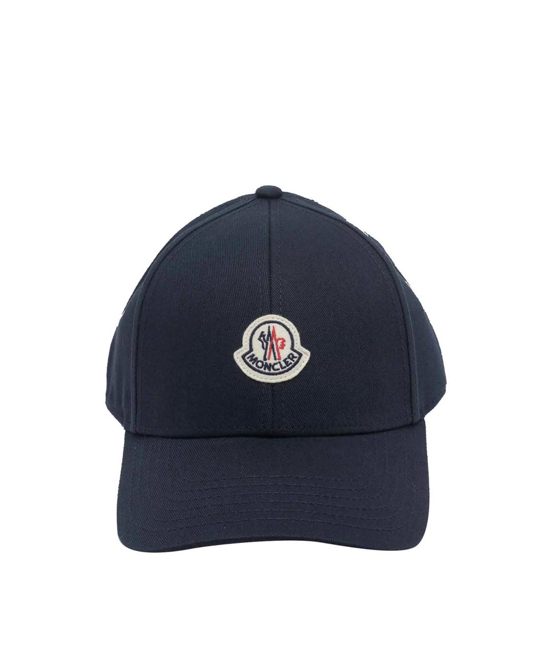 MONCLER Синяя хлопковая кепка/бейсболка, фото 1