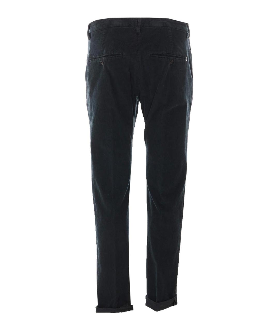 DONDUP Синие хлопковые повседневные брюки, фото 2