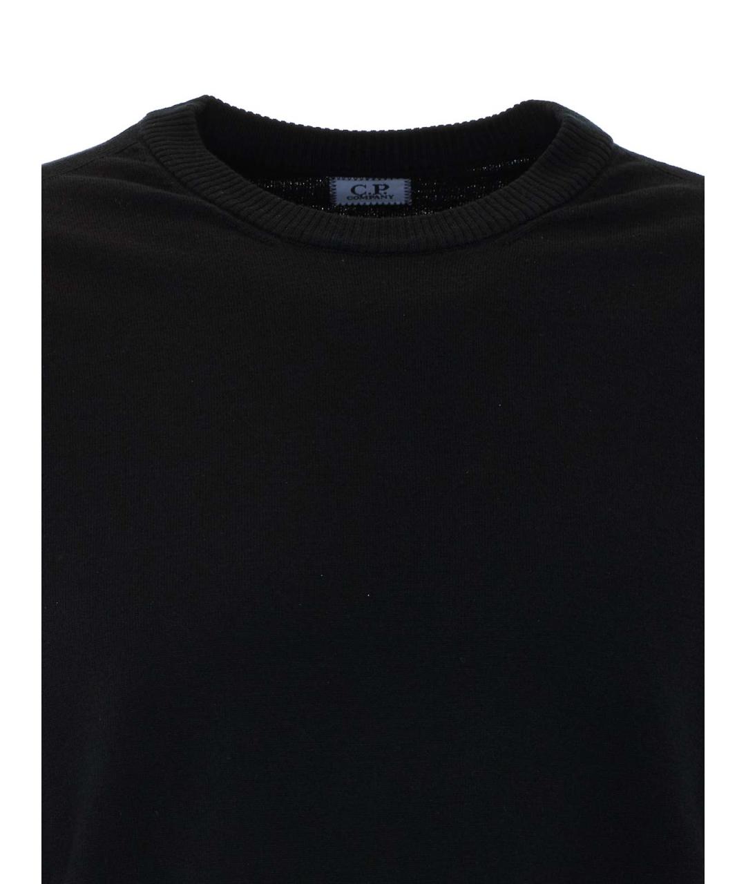 CP COMPANY Черный шерстяной джемпер / свитер, фото 4