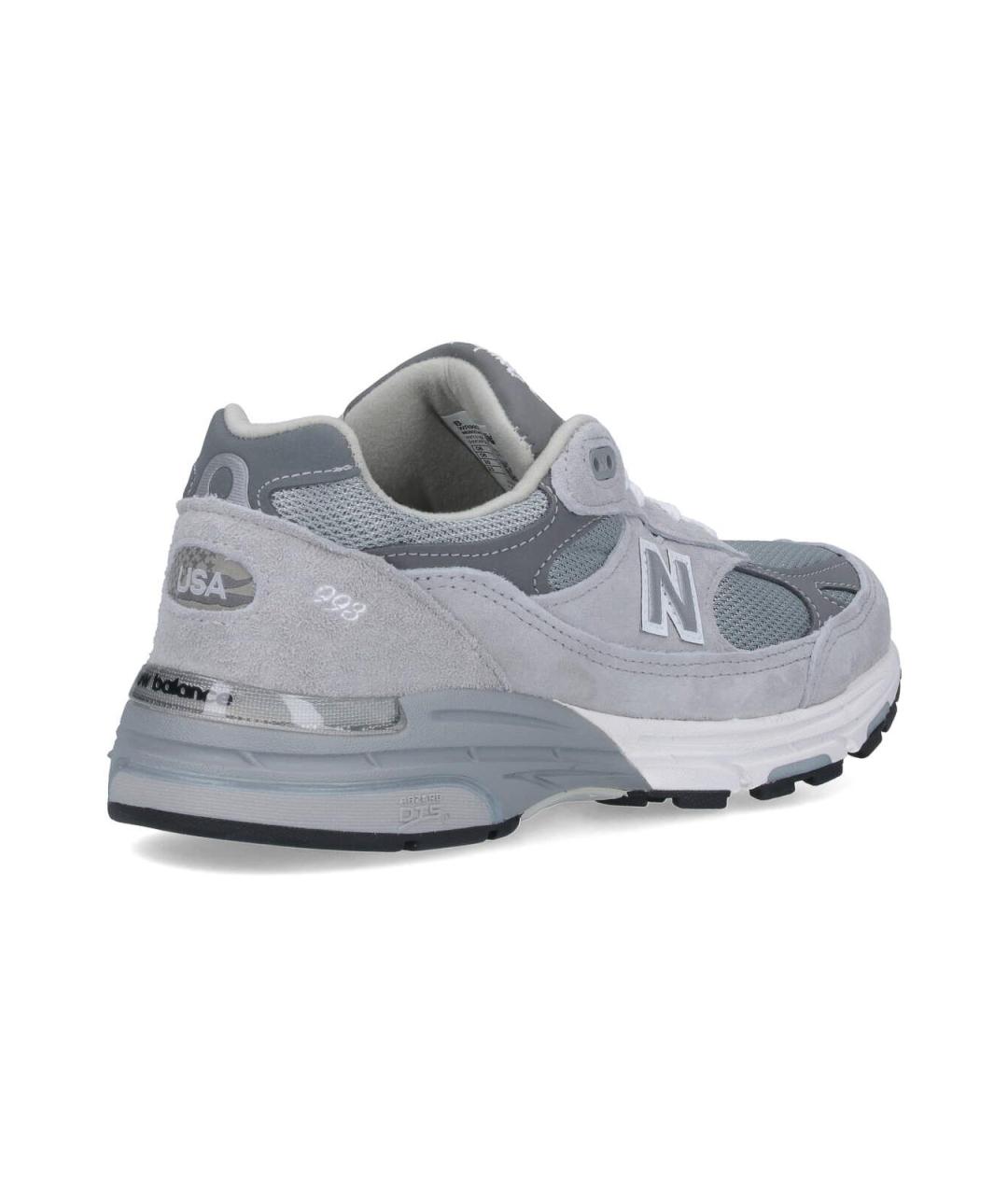 NEW BALANCE Серые замшевые кроссовки, фото 4
