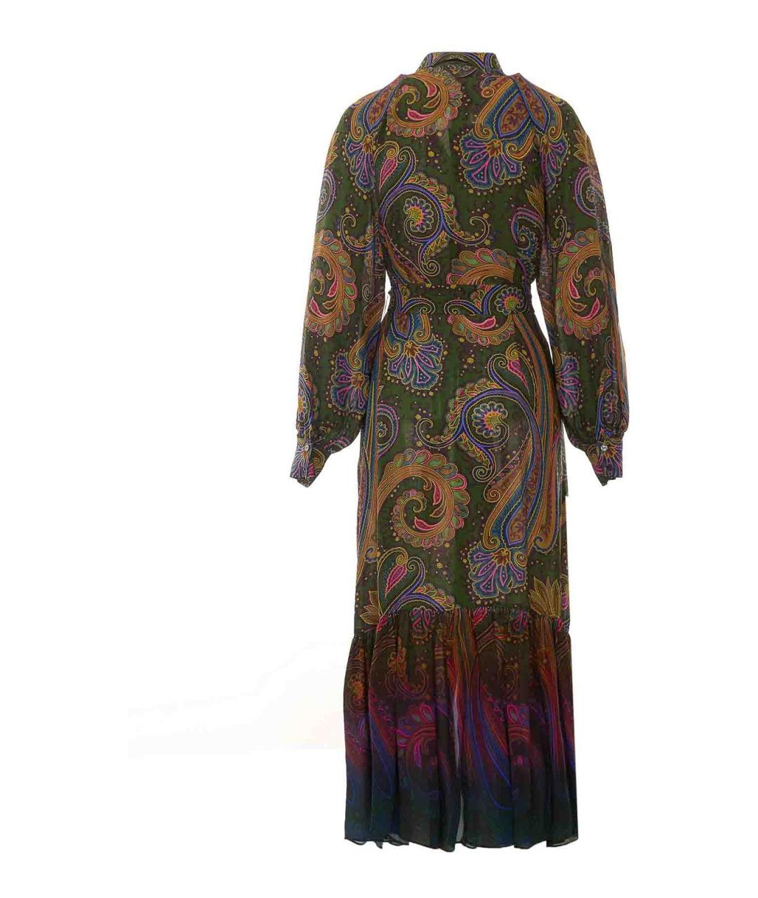 ETRO Мульти вискозное повседневное платье, фото 2