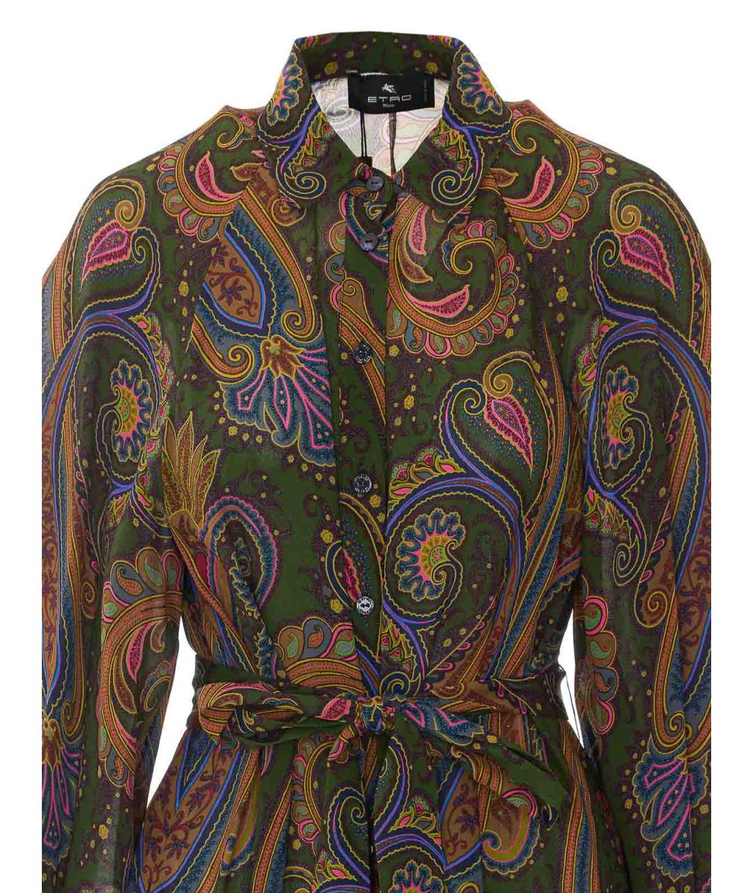 ETRO Мульти вискозное повседневное платье, фото 4