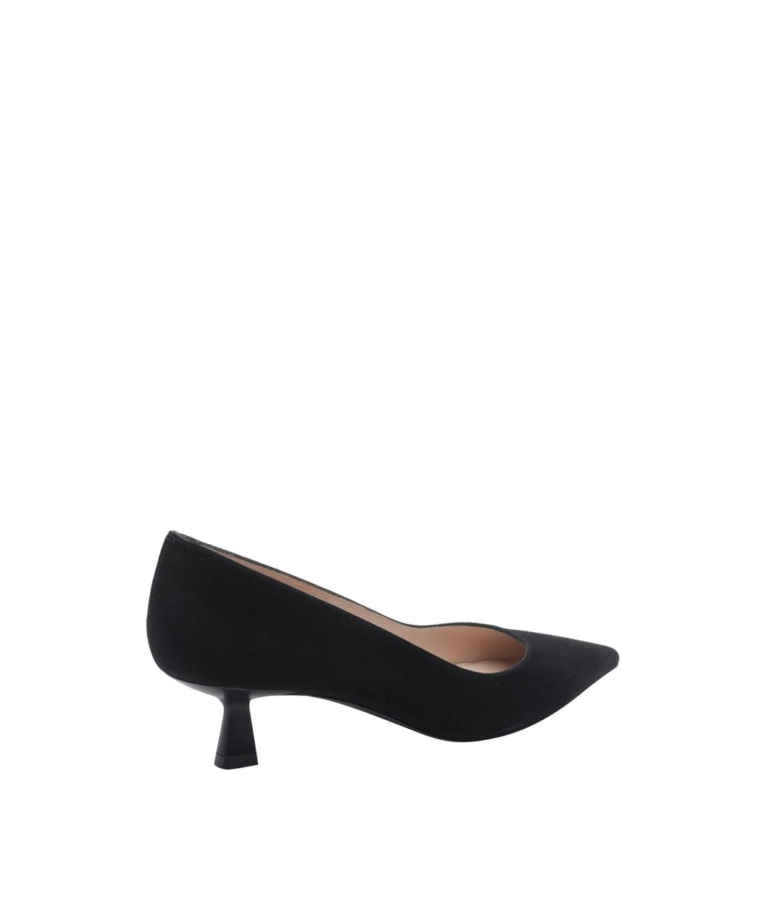 STUART WEITZMAN Черные замшевые туфли, фото 3