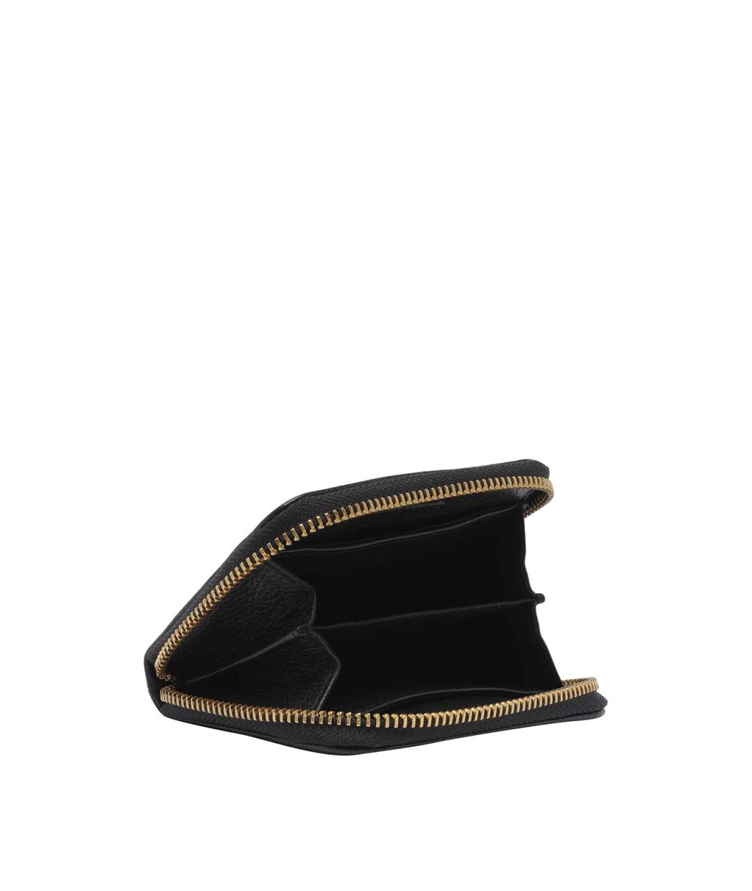 ZADIG & VOLTAIRE Черный кожаный кошелек, фото 2
