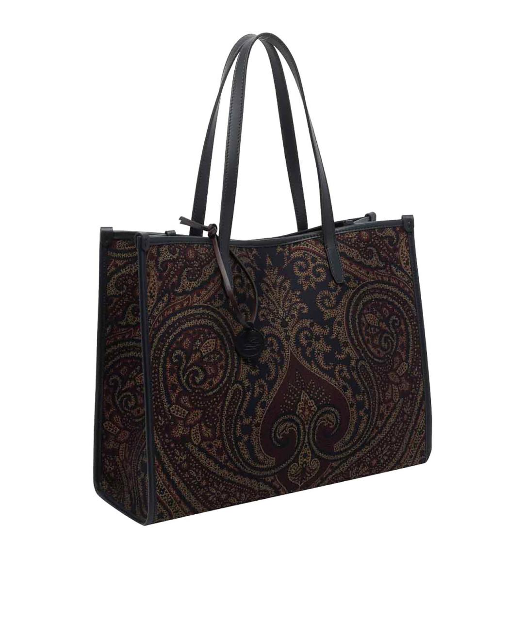 ETRO Мульти кожаная сумка тоут, фото 2