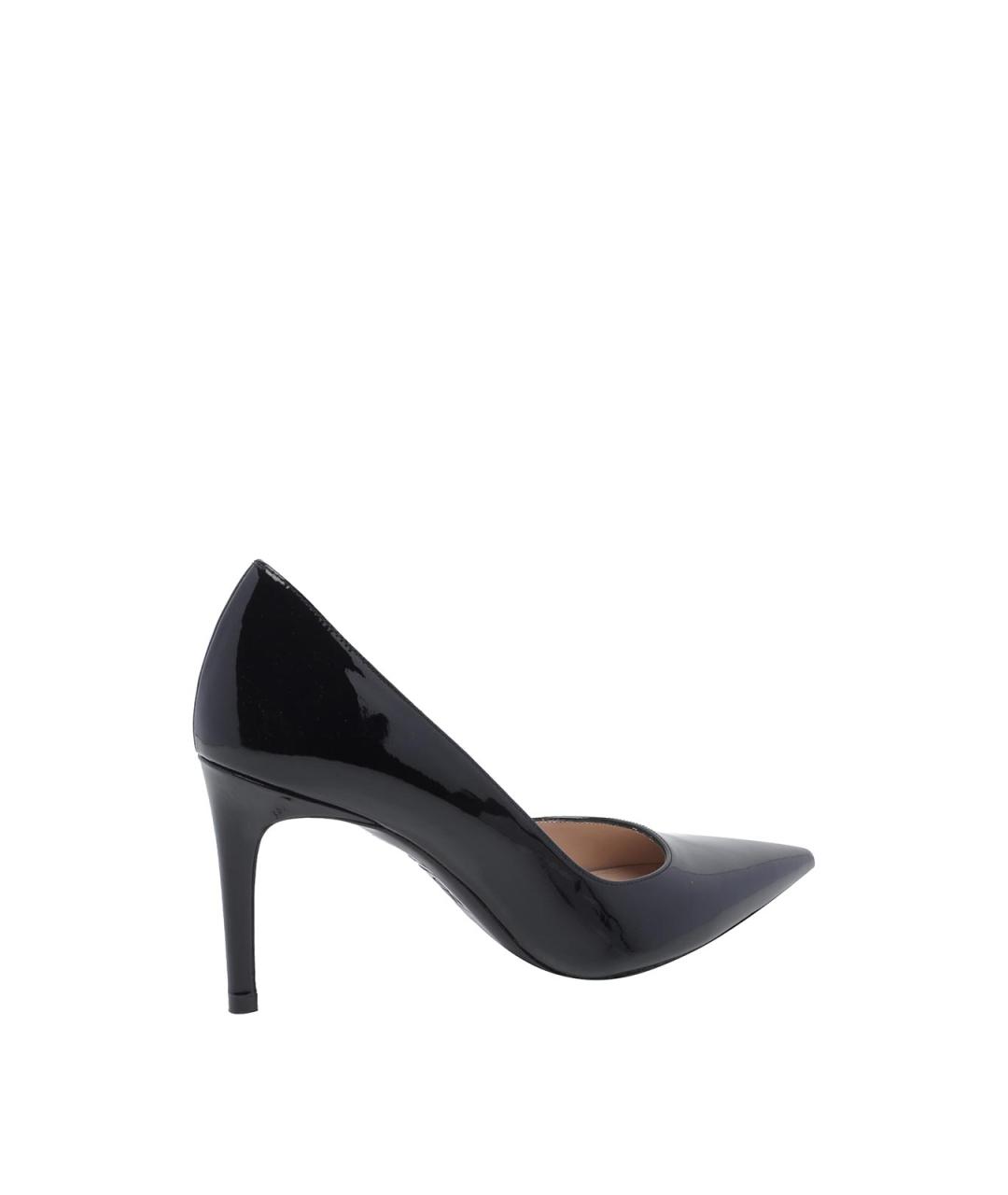 STUART WEITZMAN Черные кожаные туфли, фото 3