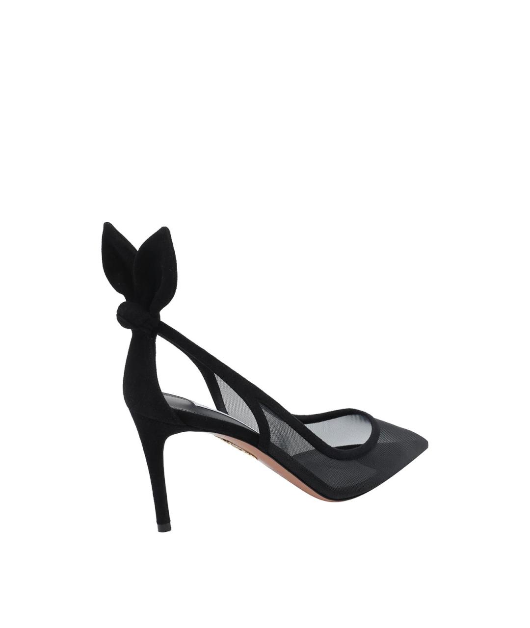 AQUAZZURA Черные туфли, фото 3