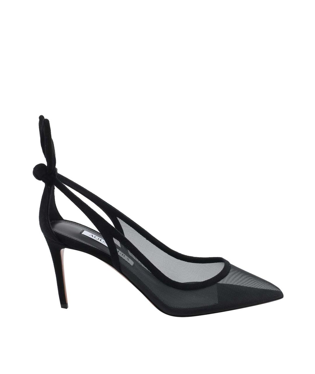 AQUAZZURA Черные туфли, фото 1