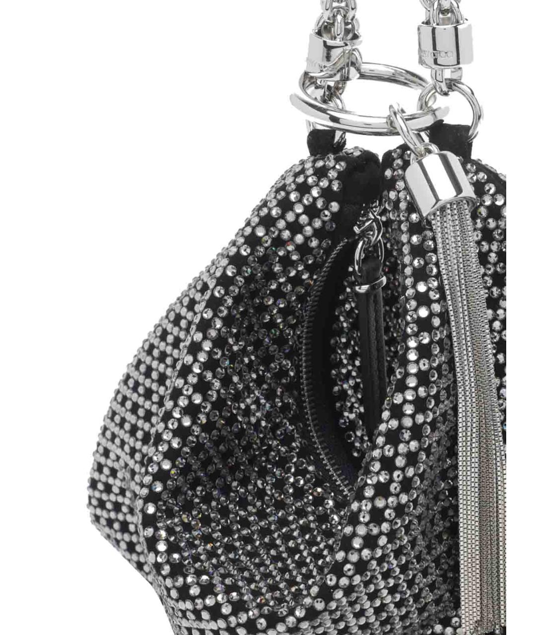 JIMMY CHOO Черная сумка через плечо, фото 4