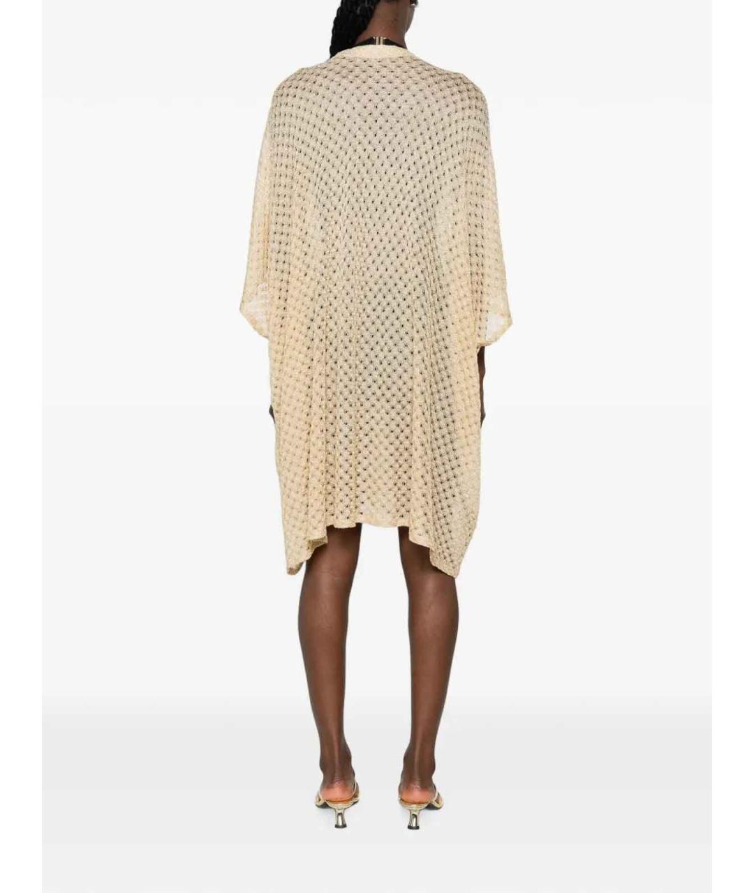 MISSONI Золотая вискозная туника, фото 5