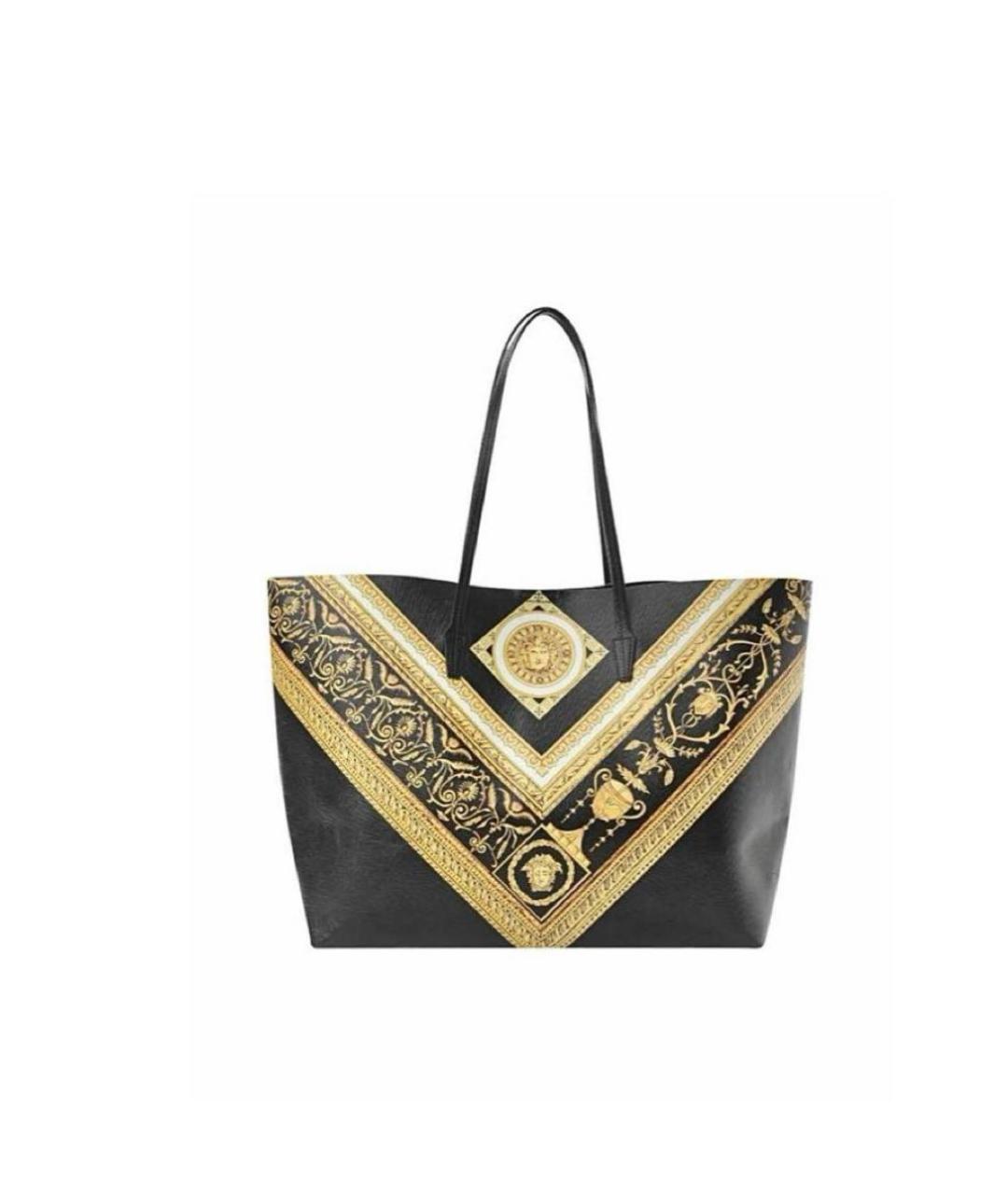 VERSACE Черная сумка через плечо, фото 8