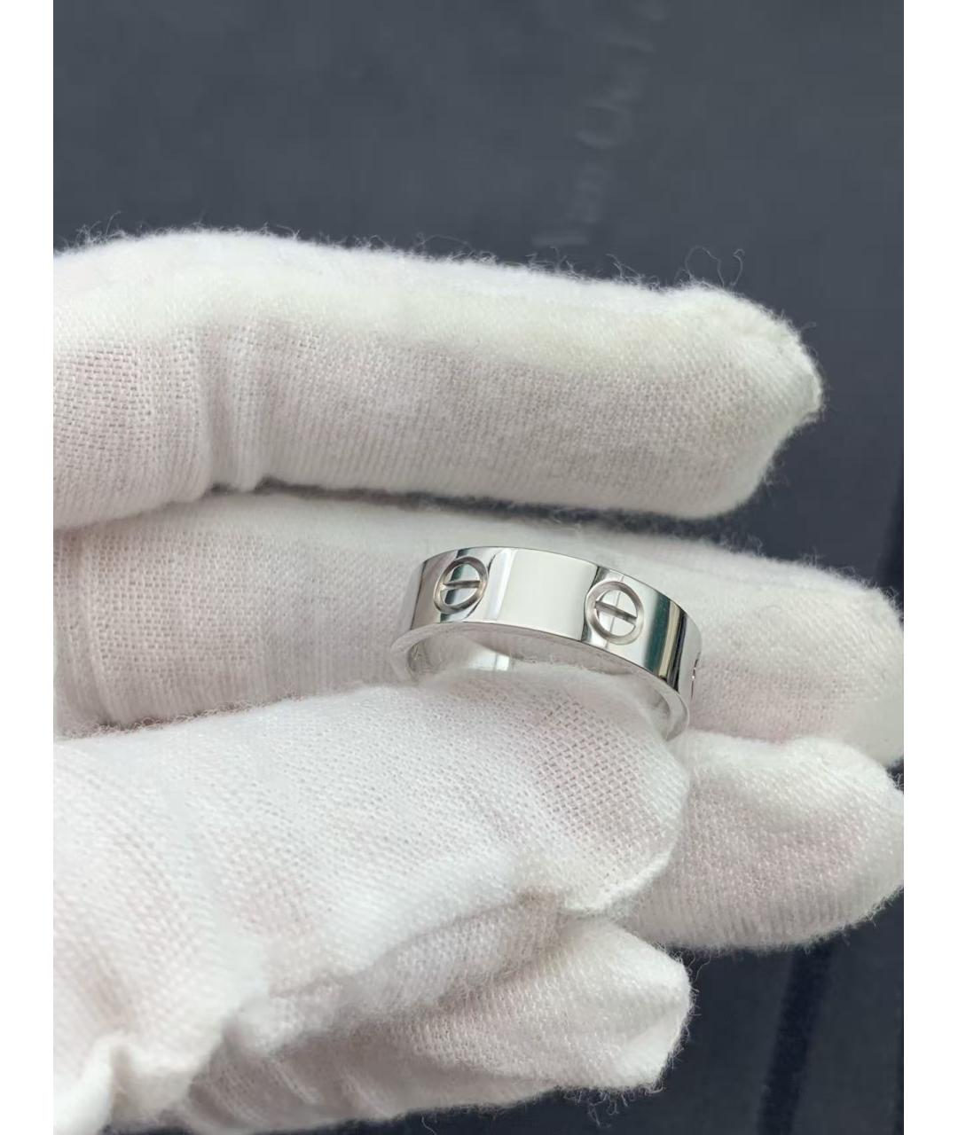 CARTIER Серебряное кольцо из белого золота, фото 3